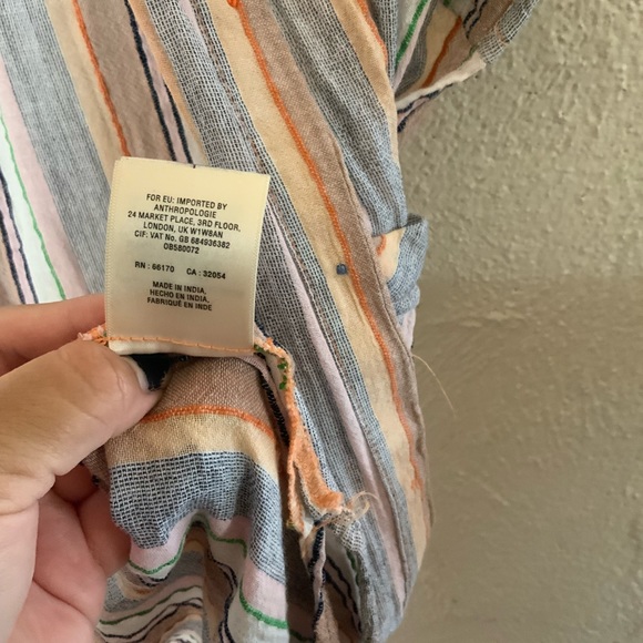 Anthropologie Holding Horses Merida Striped Tunic Top - Picture 13 of 16